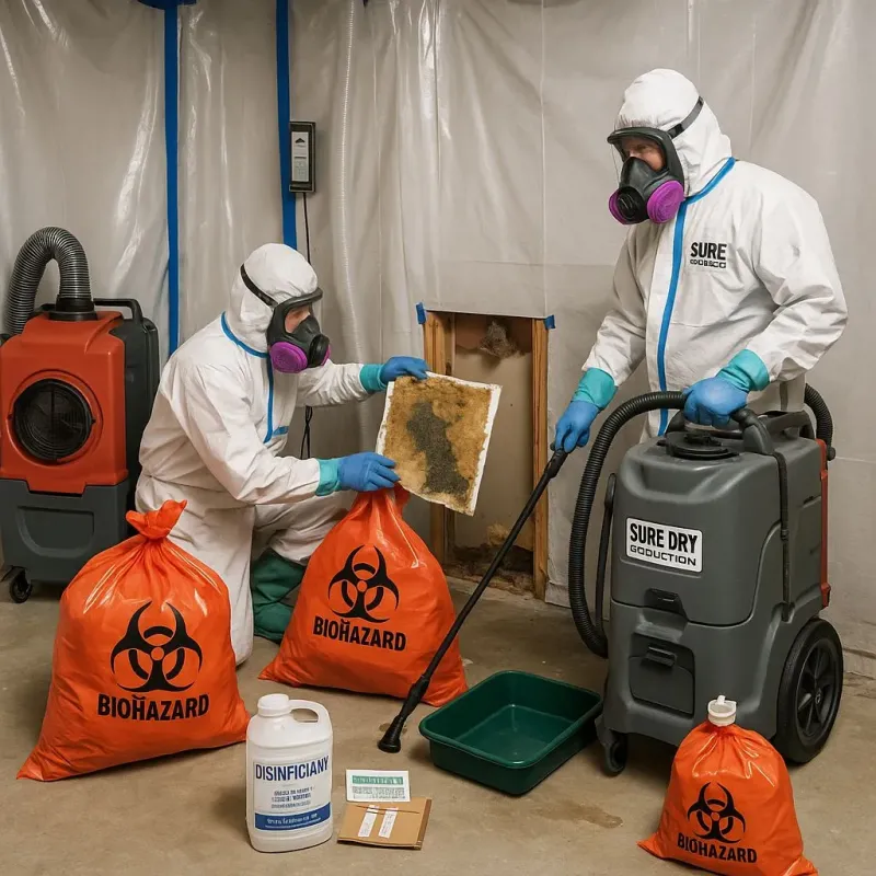 Contaminated Water Handling Protocols process in Empire, CA