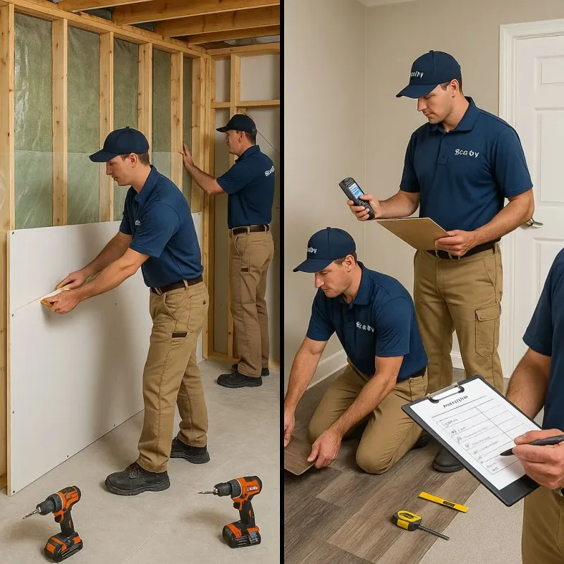 Repairs and Reconstruction process in Empire, CA